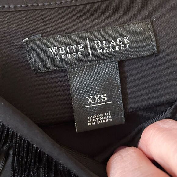 EUC White House Black Market Flapper Dress(size XXS) - Picture 5 of 7